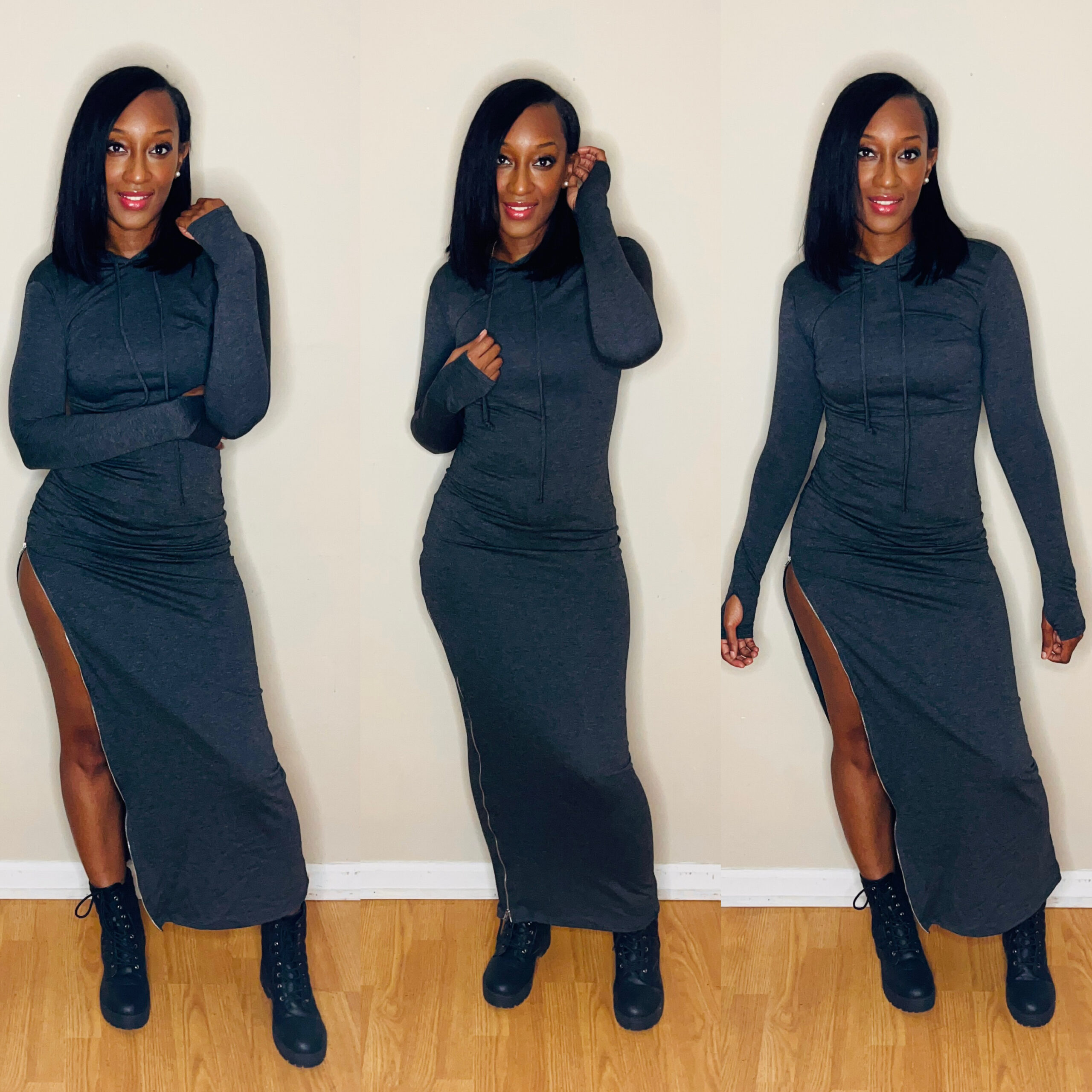 Zip Up Dress